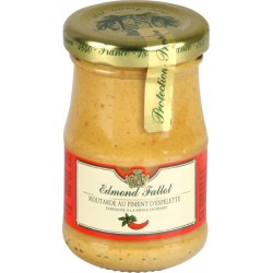 EDMOND FALLOT Moutarde au piment d'Espelette 105g