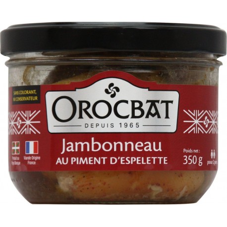 OROCBAT Jambonneau piment d'Espelette 350g