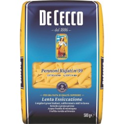 DE CECCO Pâtes pennoni rigati 500g