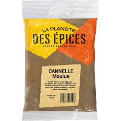 LA PLANETE DES EPICES Cannelle moulue 100g