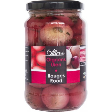 ALTESSE Oignons rouges 200g net égoutté