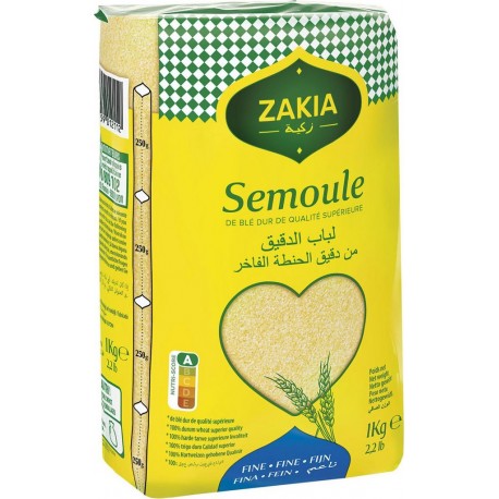 ZAKIA Semoule fine 1Kg