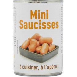 NC Mini saucisses 200g net égoutté