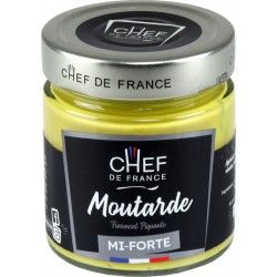 CHEF DE FRANCE Moutarde mi-forte 190g