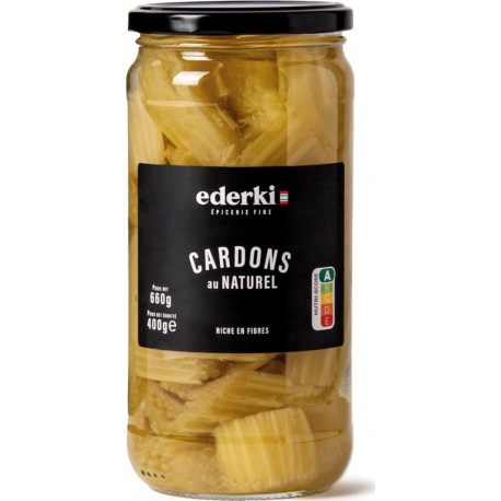 EDERKI Cardons cultivés en Navarre 400g net égoutté