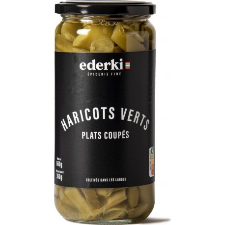 EDERKI Haricots verts plats coupés 360g net égoutté