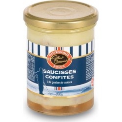 GASTRONOMIE BASQUE Plat cuisiné saucisses confites 390g