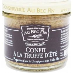 CONSERVERIE AU BEC FIN Confit à la truffe blanche d'été 100g