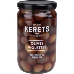 KERETS Olives violettes 400g net égoutté