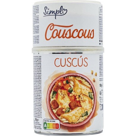 SIMPL Plat cuisiné couscous 980g