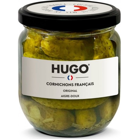 HUGO Cornichon Français aigre-doux 210g