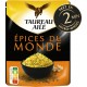 TAUREAU AILE Riz Micro-Ondes Basmati Épices Du Monde 220g