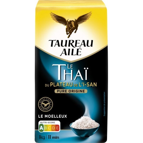 TAUREAU AILE Riz Thai du Plateau de l'I-San 1Kg