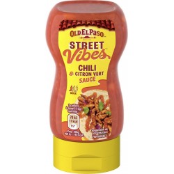 STREET VIBES OLD EL PASO Sauce Chili Et Citron Vert Doux 263g