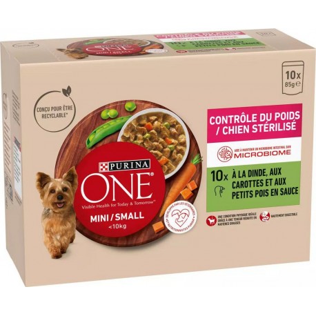 PURINA ONE CHIEN 10X85G 850g