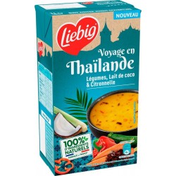 LIEBIG Soupe De Légumes, Lait De Coco Et Citronnelle 1L