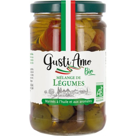 GUSTI AMO BIO Mélange de légumes bio 280g