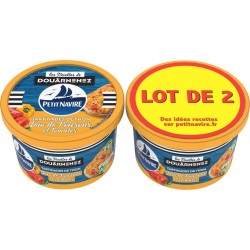 PETIT NAVIRE Tartinades de thon duo de poivron & tomates lot de 2 boîtes de 125g