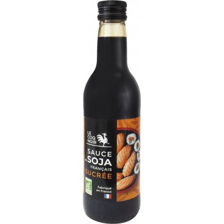 LE COQ NOIR Sauce soja sucrée bio 375ml