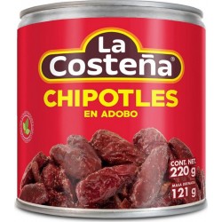 LA COSTENA Piments fumés 121g net égoutté