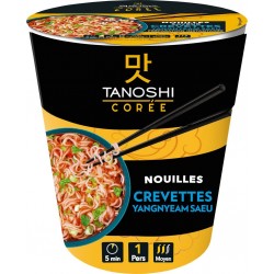 TANOSHI Nouilles crevette la cup de 65g