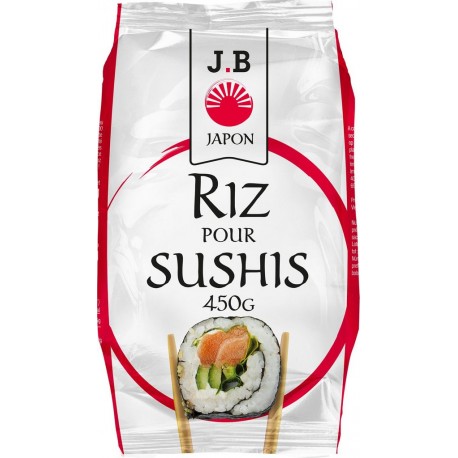 JB JAPON Riz pour shushi 450g