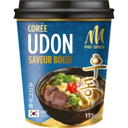 MEI ASIA Nouilles udon cup bœuf 173g