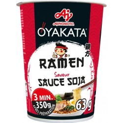 OYAKATA Ramen Saveur Sauce Soja en Cup la cup de 66g