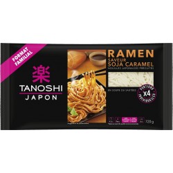 TANOSHI Nouilles Ramen Soja caramel 720g