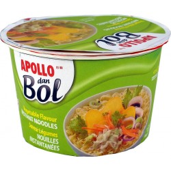 APOLLO Nouilles dan bol saveur légumes Ile Maurice 85g