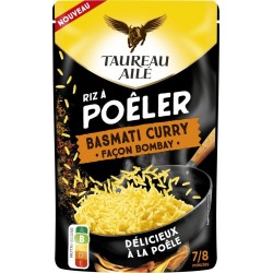 RIZ TAUREAU AILE RIZ à poêler Basmati curry TAUREAU AILE 375g