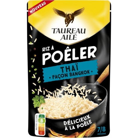 TAUREAU AILE Riz À Poêler Thaï Nature 375g