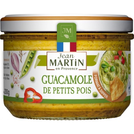 JEAN MARTIN Guacamole de Petits Pois 200g