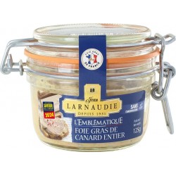 JEAN LARNAUDIE Foie gras de canard entier 120g