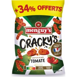 MENGUY Biscuits apéritifs Cracky's tomate 'S 242g