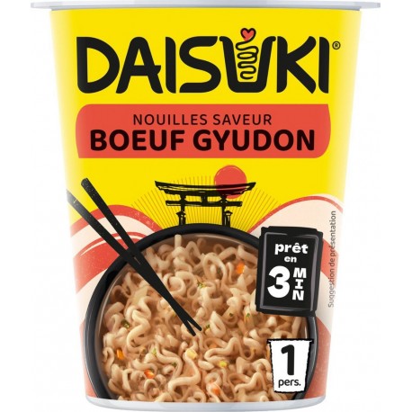 DAISUKI Nouilles bœuf 60g