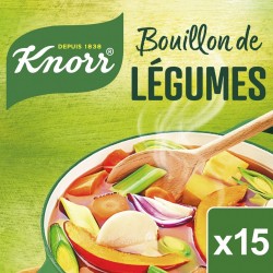 KNORR Bouillons de légumes 15 cubes