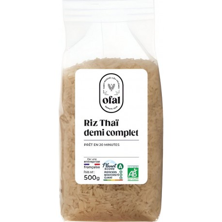 OFAL Riz Thaï Demi Complet 500g