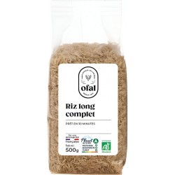 OFAL Riz Long Complet Bio 500g