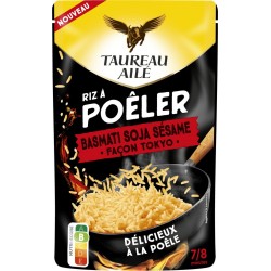 TAUREAU AILE Riz a Poêler Basmati Soja Sésame 375g