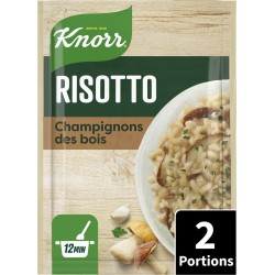 KNORR Risotto Aux Champignons Des Bois Plat Cuisiné En 12min 175g