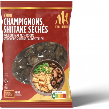 MEI ASIA Champignons parfumés shiitake 80g