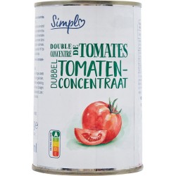 SIMPL Sauce tomate double concentré 440g