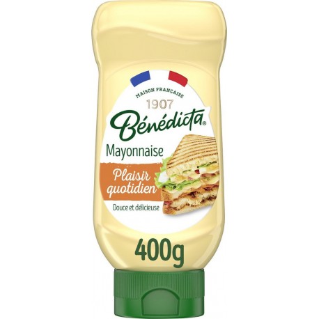 BENEDICTA Mayonnaise douce et délicieuse 400g