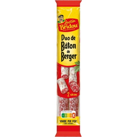 JUSTIN BRIDOU Saucisson sec 100g