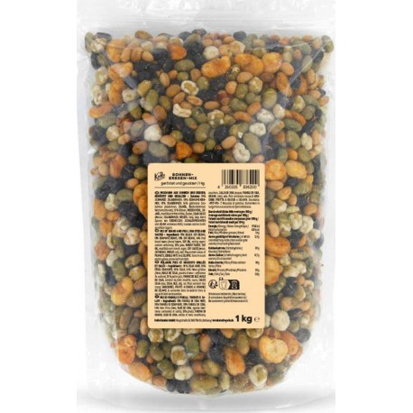 NC Koro Mélange Pois Et Haricots Grillés Et Salés 1Kg l'unité de 1Kg