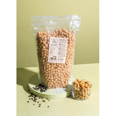 NC Koro Pois Chiches Grillés Salés Et Poivrés 1Kg l'unité de 1Kg