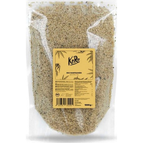 NC Koro Graines De Chanvre Décortiquées Bio 1Kg l'unité de 1Kg