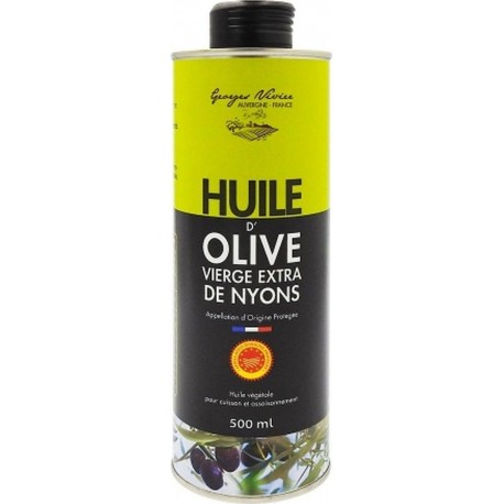 Aop Huile D'olive De Nyons Georges Nivier Bidon 50cl