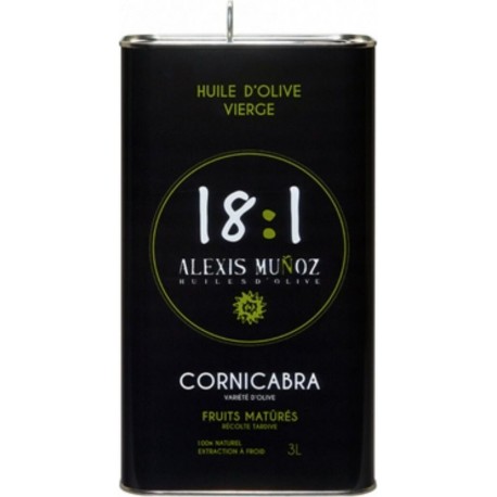 NC Huile D'olive Vierge Extra 18 1 Fruits Maturés 3l/bidon 1 Bidon 3300g